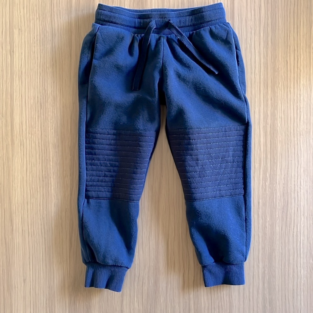 H&M toddler sweatpants/joggers, brushed inside, repaired size 2-3 years